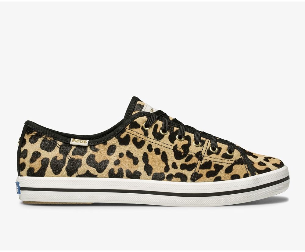 Keds Sneakers Leopard - Kate Spade new york Kickstart Calf Hair - Womens RSUPVJ-615